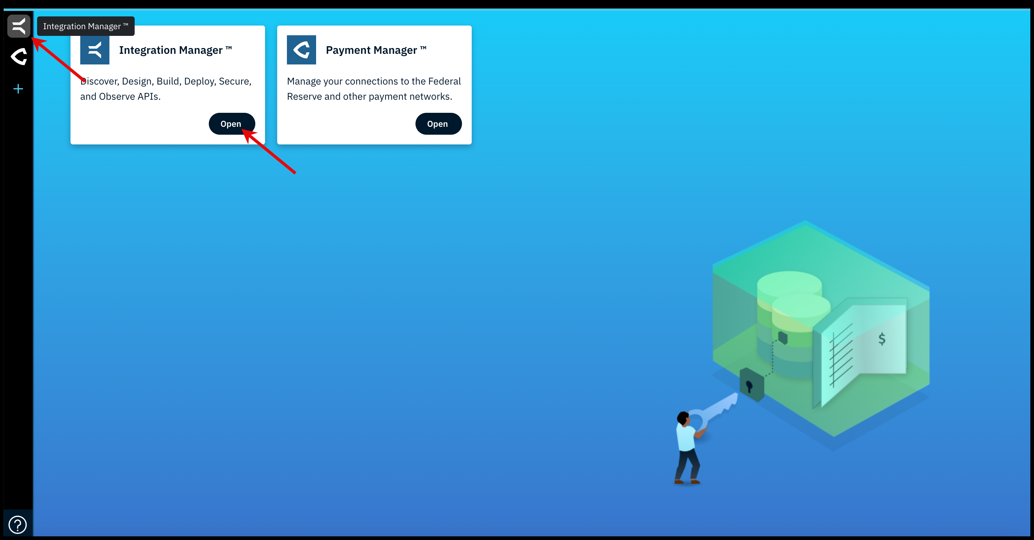 Figure 17. The PortX Platform Main Page—Select Product